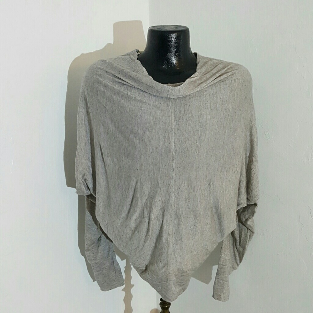 A'reve sweater women lace long sleeve knit size M